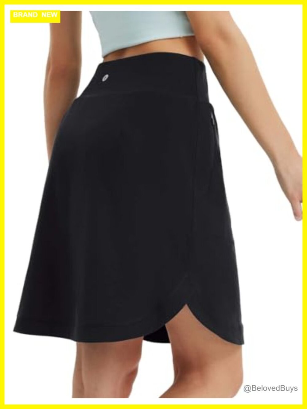 Knee Length Golf Skorts Women's Athletic Tennis Skirts with Pockets UPF50+